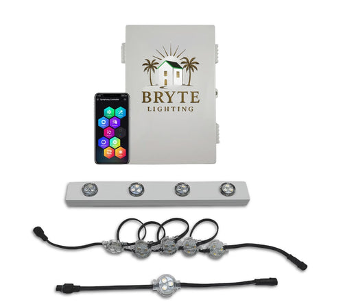 Outdoor Durability Lighting - Waterproof Permanent Lights - 50-ft package